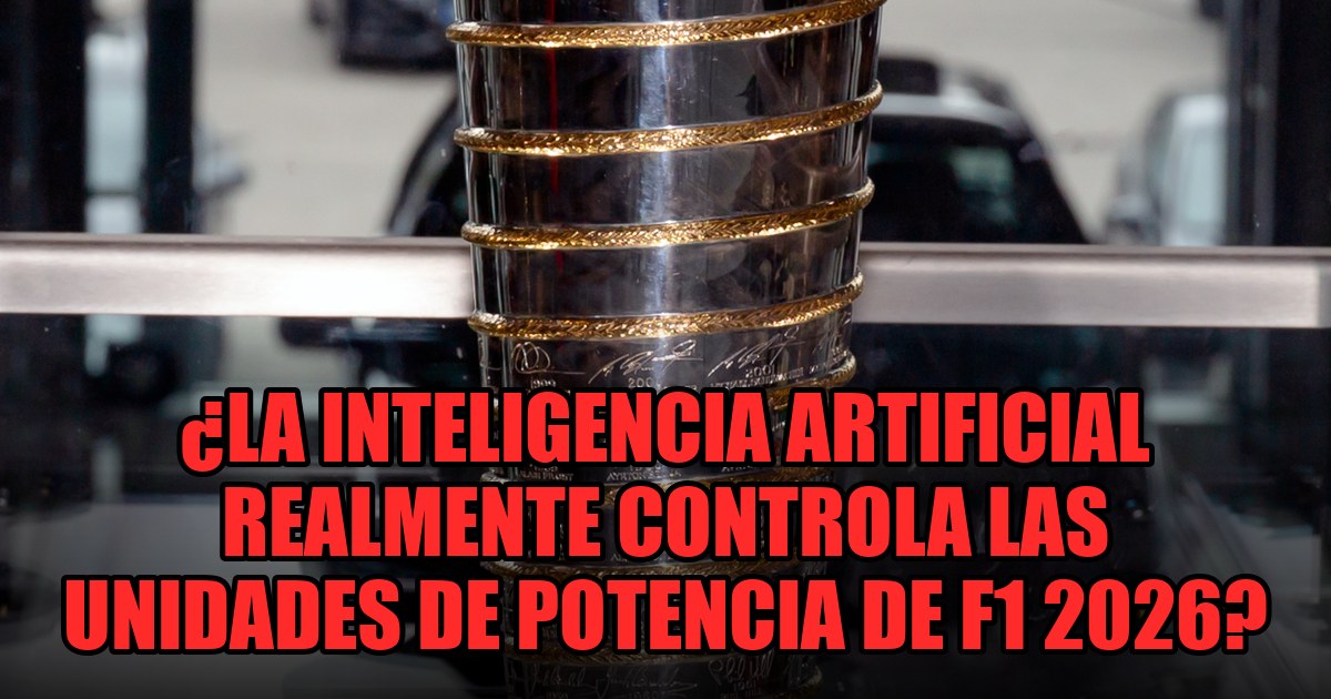 ¿La inteligencia artificial realmente controla las unidades de potencia de F1 2026?