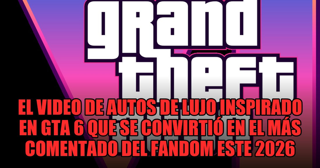 El video de autos de lujo inspirado en GTA 6 que se convirtió en el más comentado del fandom este 2026