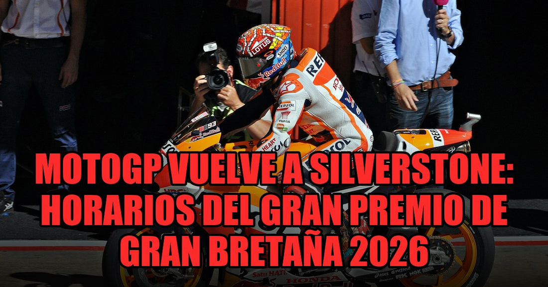 MotoGP Vuelve a Silverstone: Horarios del Gran Premio de Gran Bretaña 2026