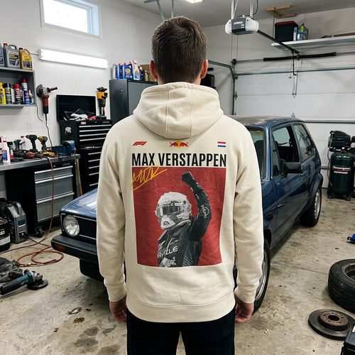 Cliente de Drive Gear con diseño Max Verstappen