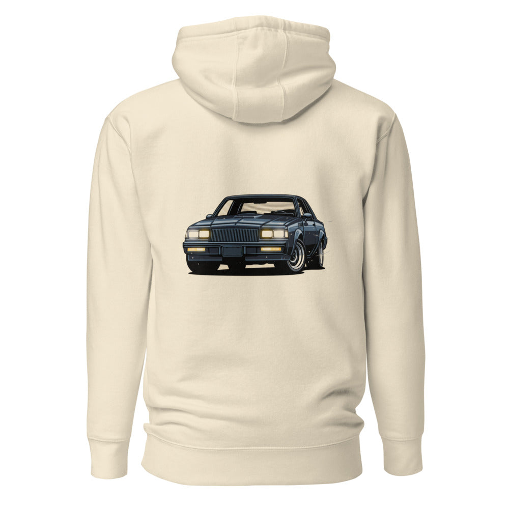 Hoodie Buick Grand National Glowing Headlights - Espalda