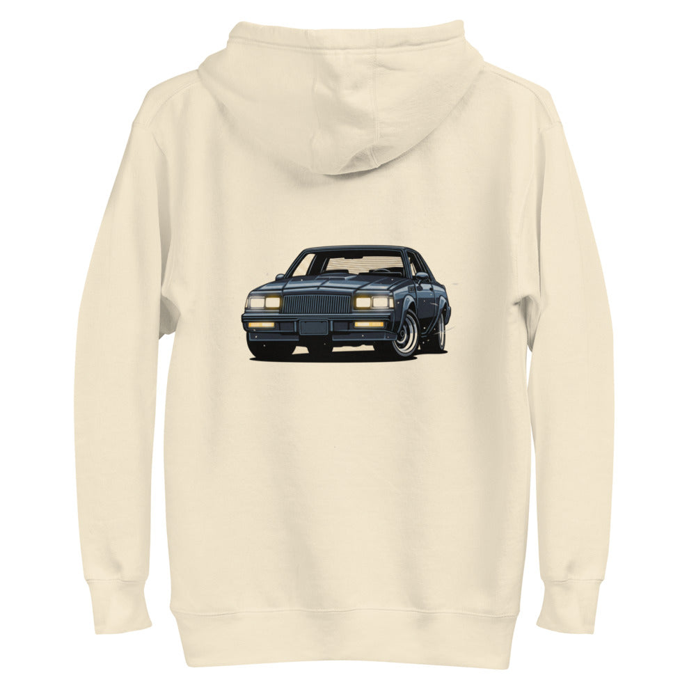 Hoodie Buick Grand National Glowing Headlights - Plano espalda