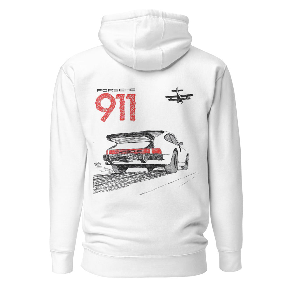 Hoodie 911 Porsche - Espalda