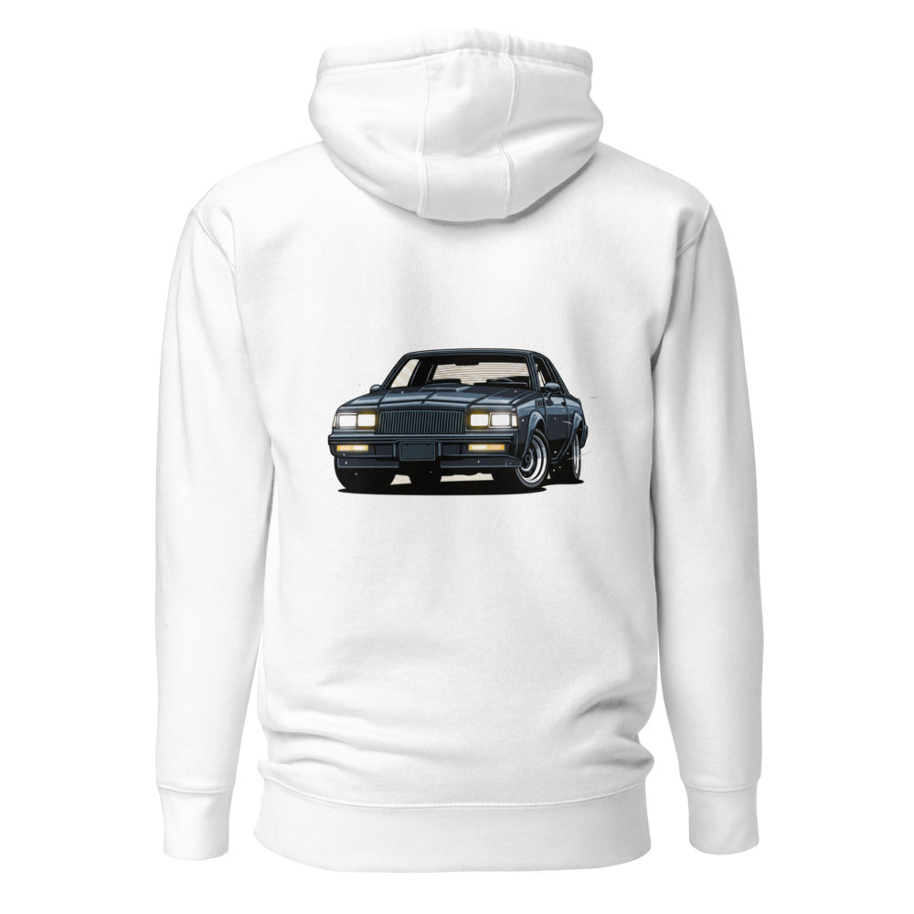 Hoodie Buick Grand National Glowing Headlights - Espalda