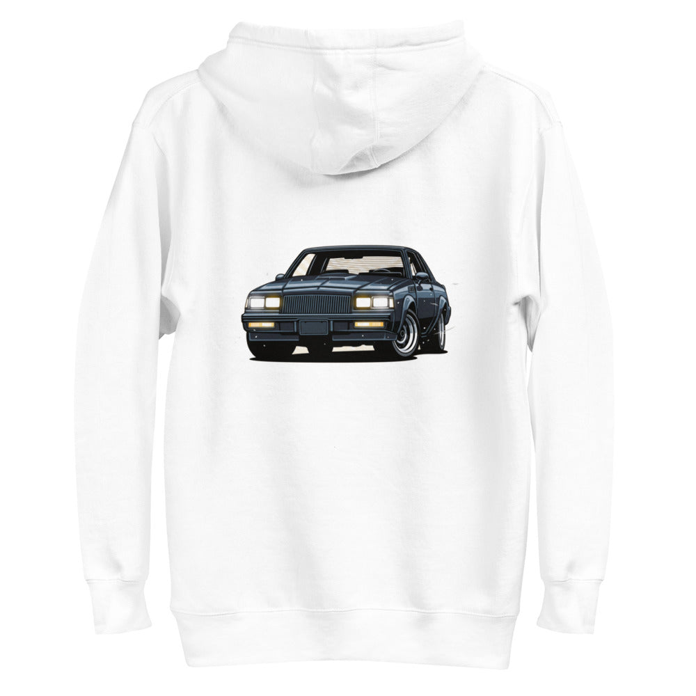 Hoodie Buick Grand National Glowing Headlights - Plano espalda