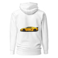 Hoodie Corvette C8 Yellow Red Calipers - Espalda