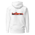 Hoodie Ferrari F1 Red Race Car Side Profile - Espalda