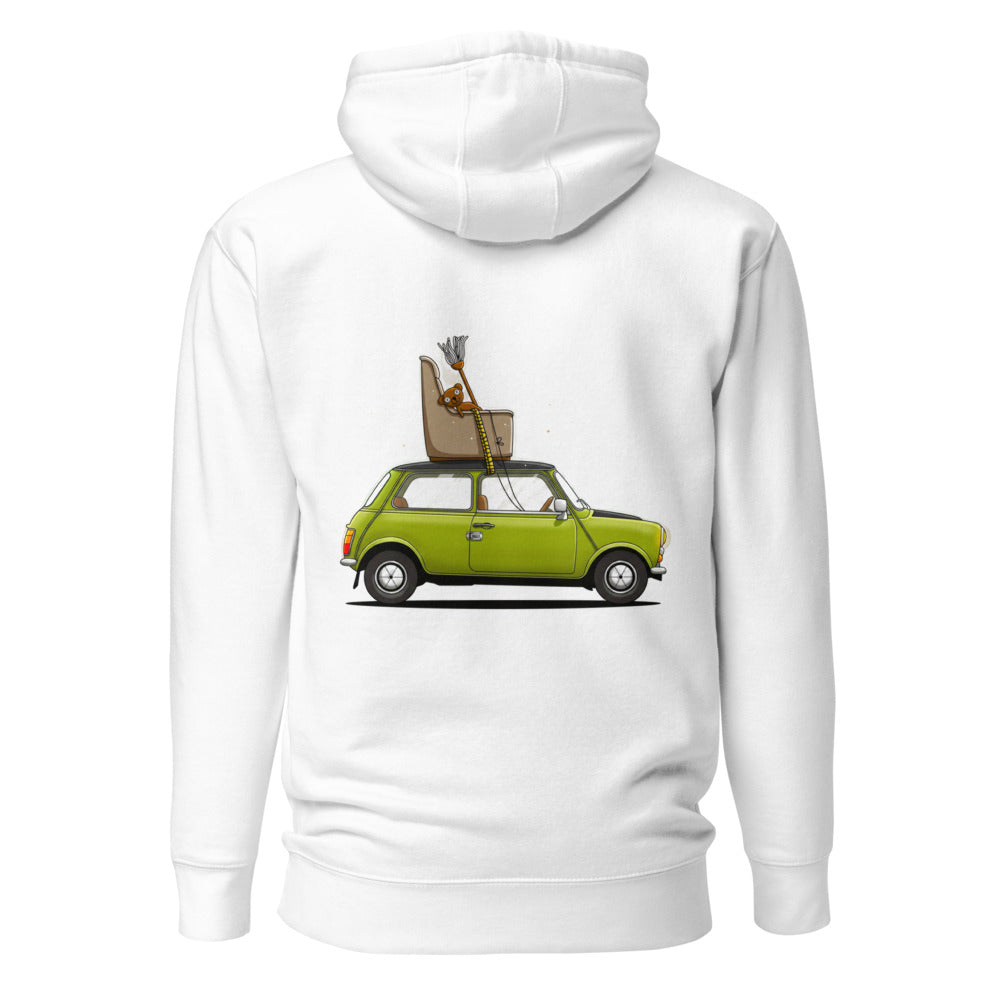 Hoodie Mr Bean Green Mini Armchair Teddy - Espalda