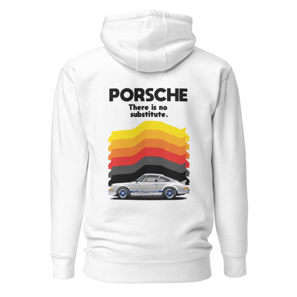 Hoodie Porsche No substitute - Espalda