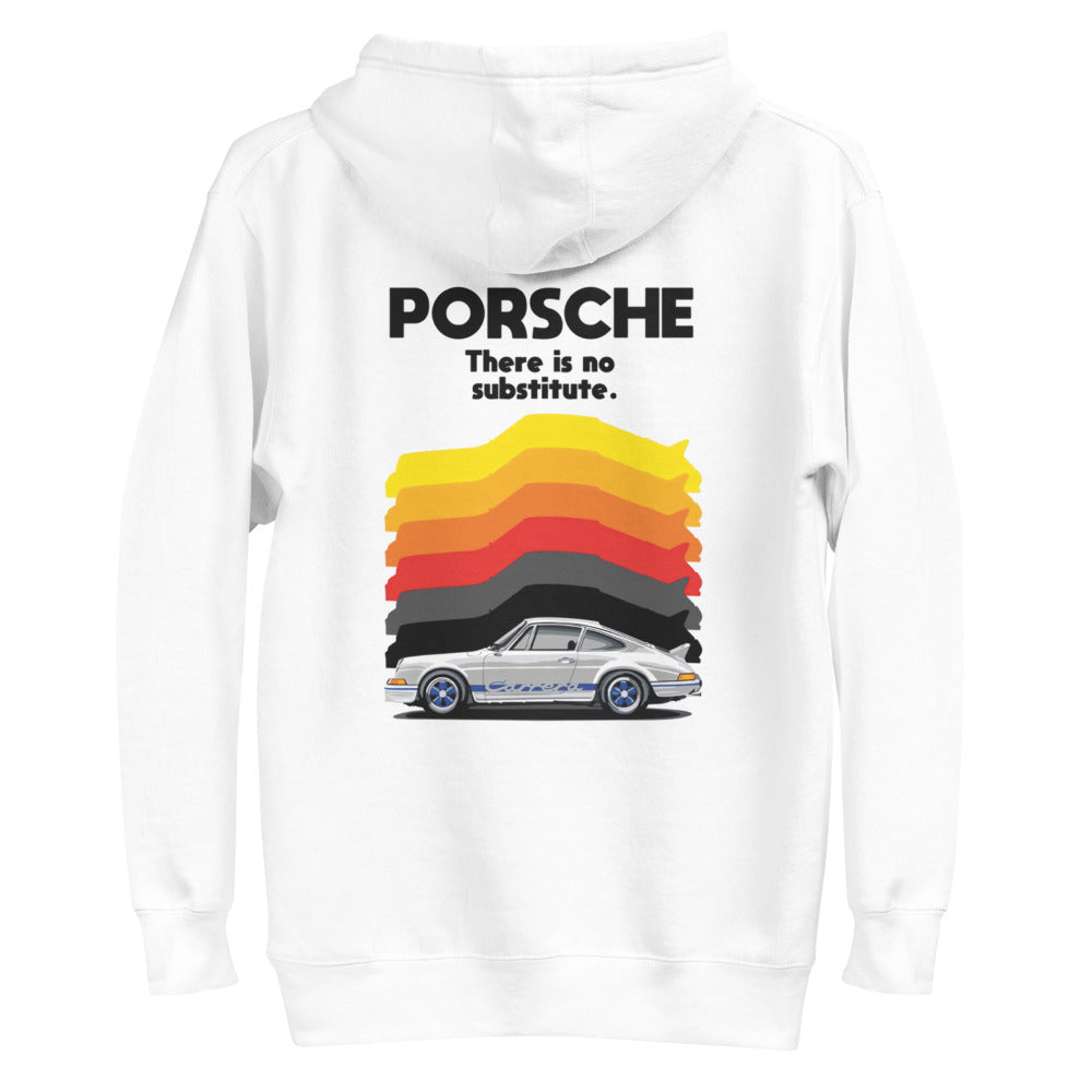Hoodie Porsche No substitute - Plano espalda