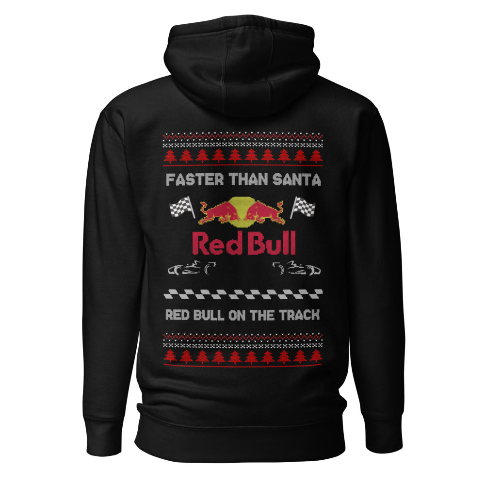 Hoodie Faster than Santa - Espalda