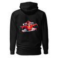 Hoodie Ferrari F1 Car Red Glow Sparks - Espalda