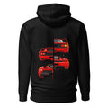 Hoodie Ferrari F40 F50 Enzo LaFerrari Rear Split - Espalda