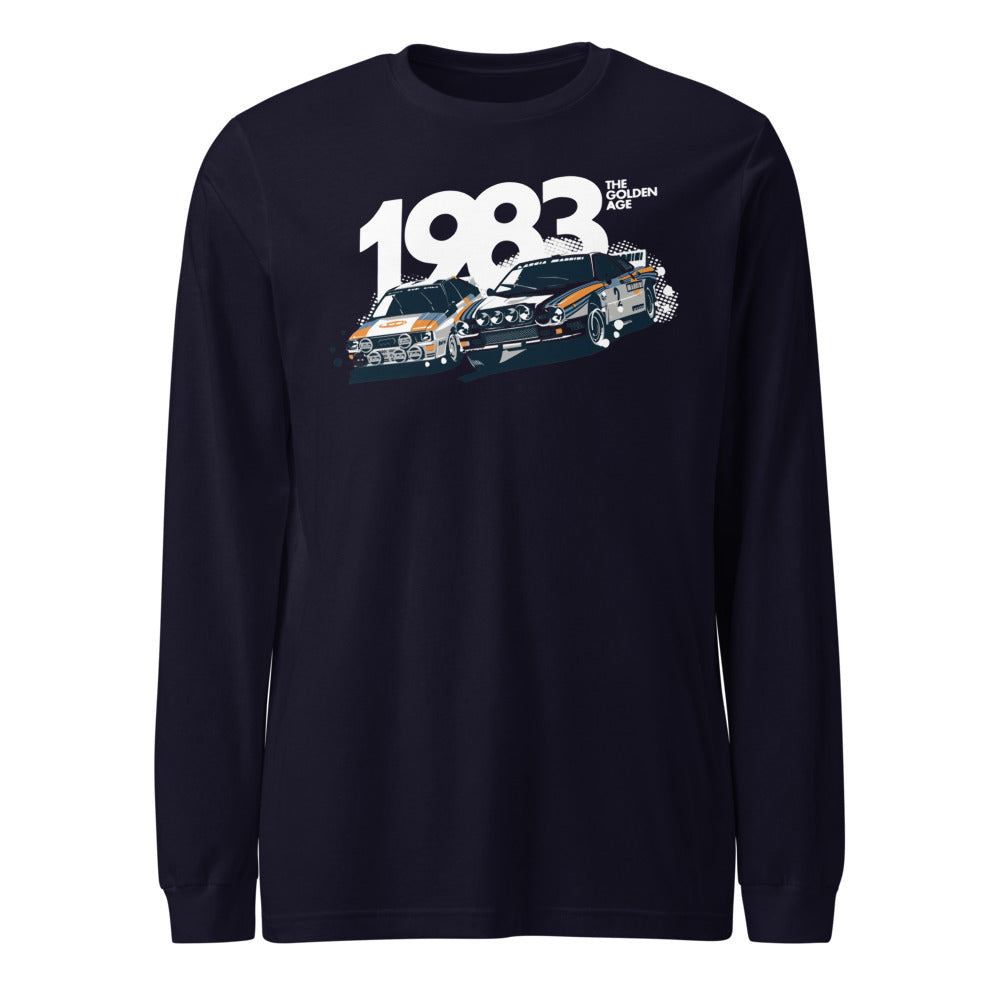 Manga Larga Audi Rally 1983 - Frente