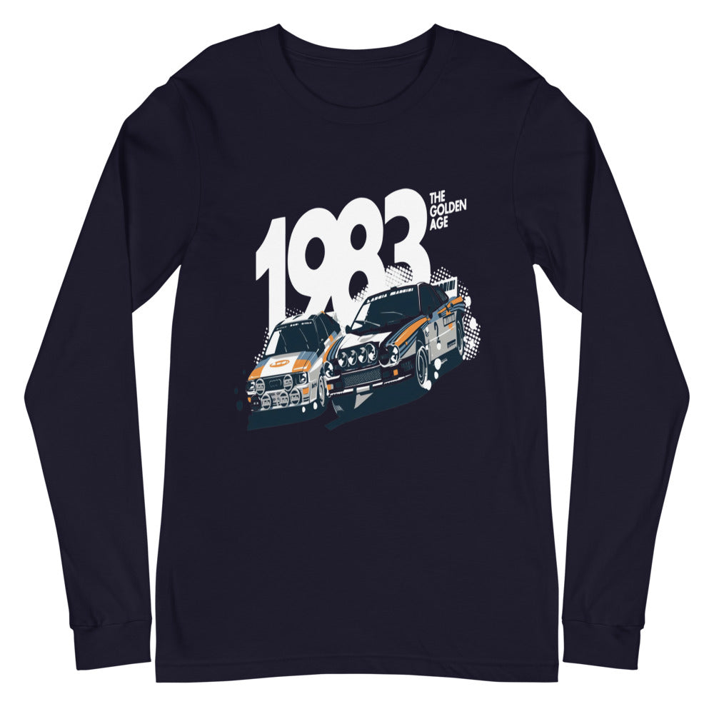 Manga Larga Audi Rally 1983 - Plano