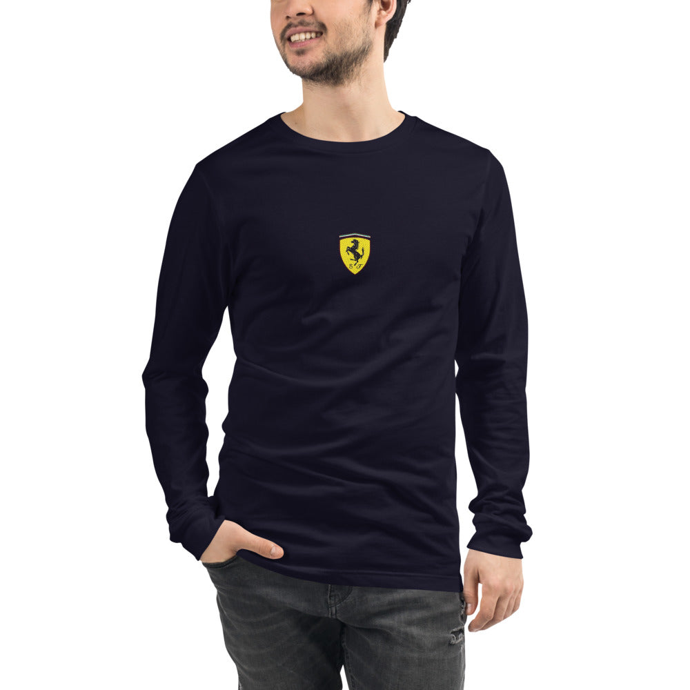 Manga Larga Ferrari 1 Team - Modelo masculino