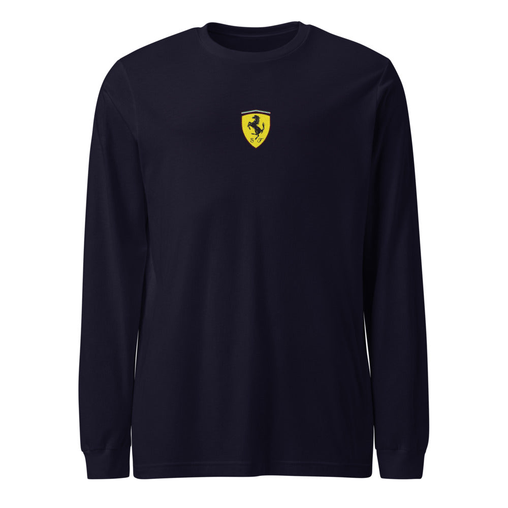 Manga Larga Ferrari Team - Frente