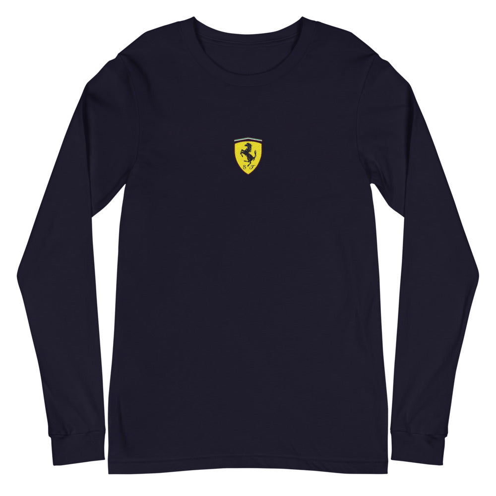 Manga Larga Ferrari Team - Plano