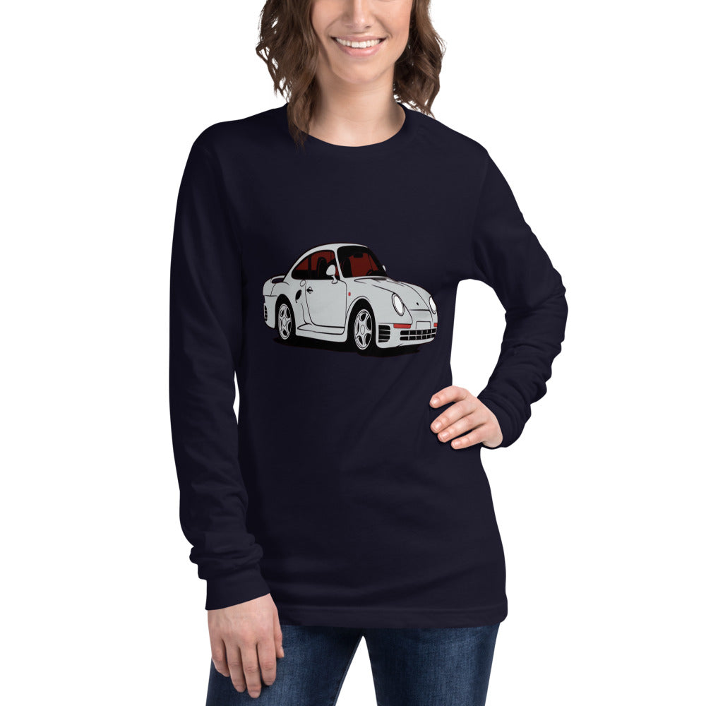 Manga Larga Porsche 911 Turbo - Modelo femenina