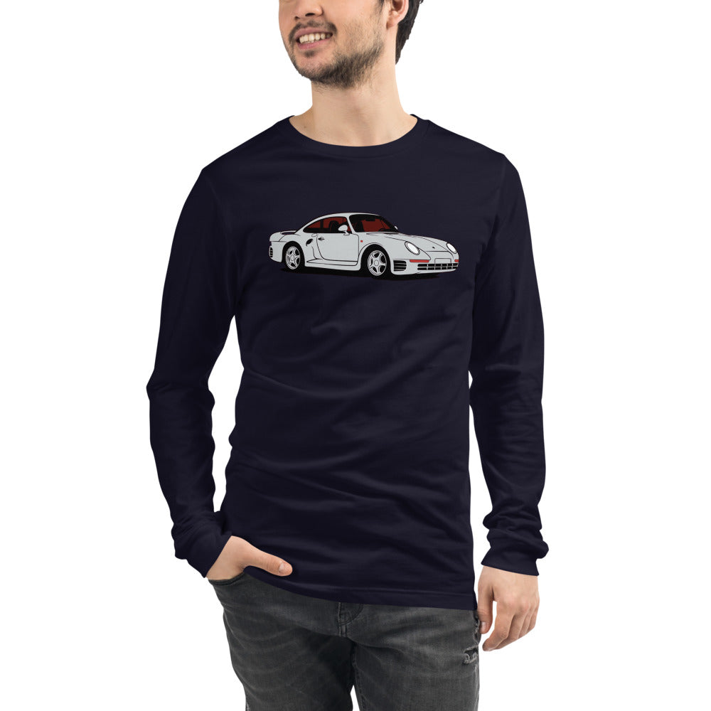 Manga Larga Porsche 911 Turbo - Modelo masculino