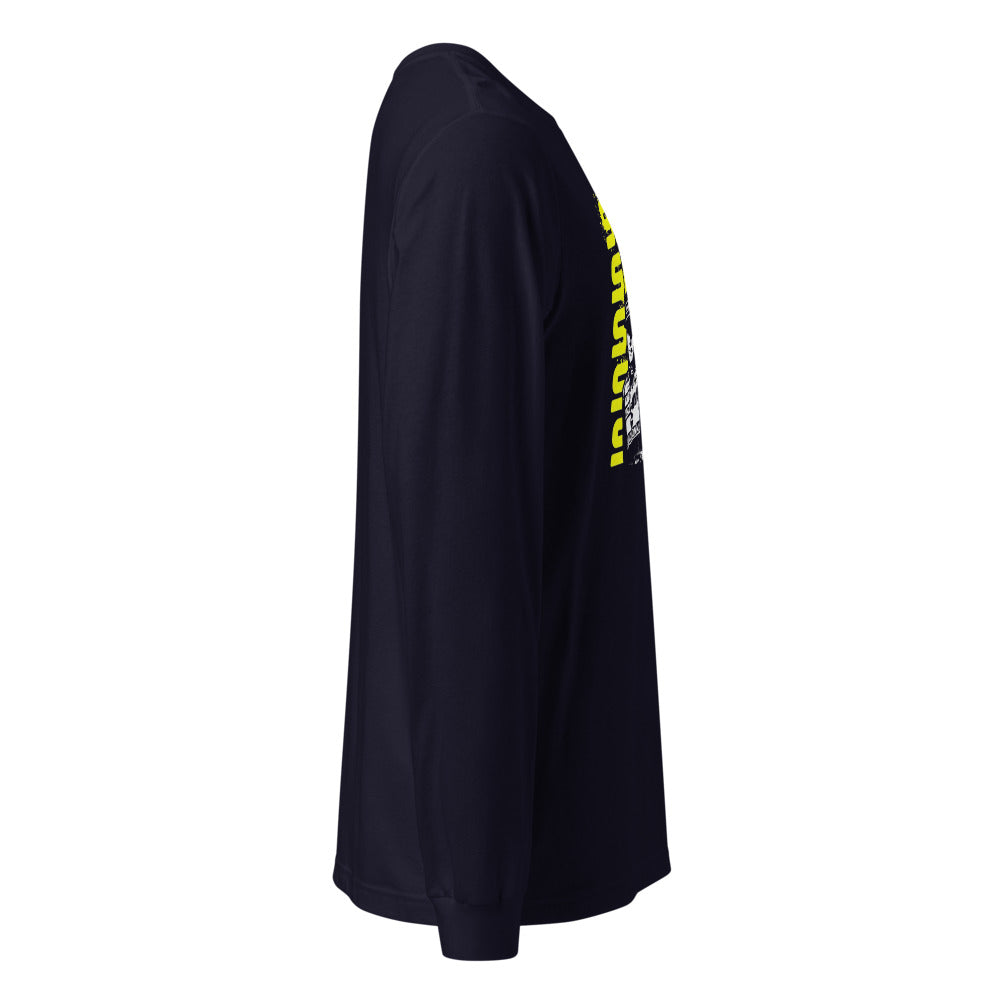 Manga Larga Senna Champion - Lateral fantasma