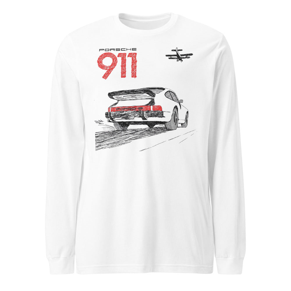 Manga Larga 911 Porsche - Frente