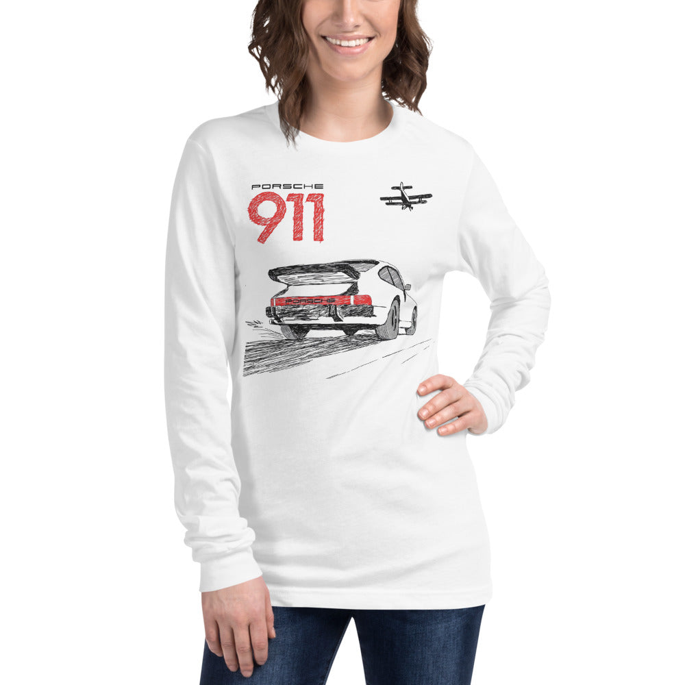 Manga Larga 911 Porsche - Modelo femenina