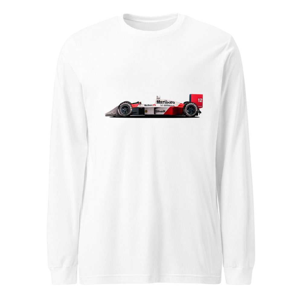Manga Larga McLaren MP4/4 - Frente