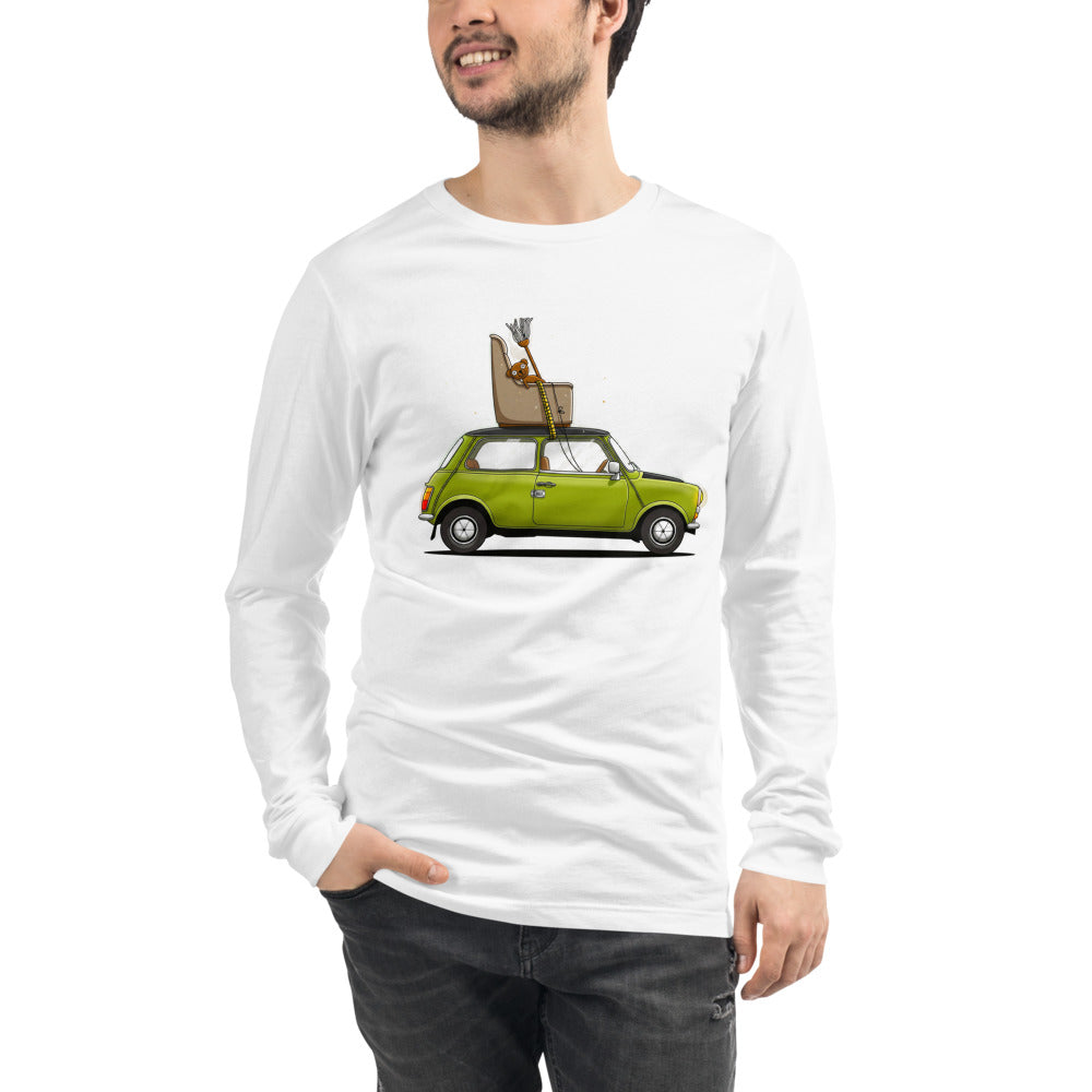 Manga Larga Mr Bean Green Mini Armchair Teddy - Modelo masculino