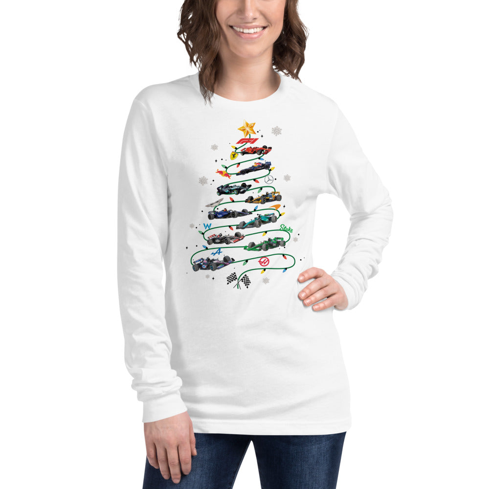 Manga Larga Navidad en Pole Position - Modelo femenina
