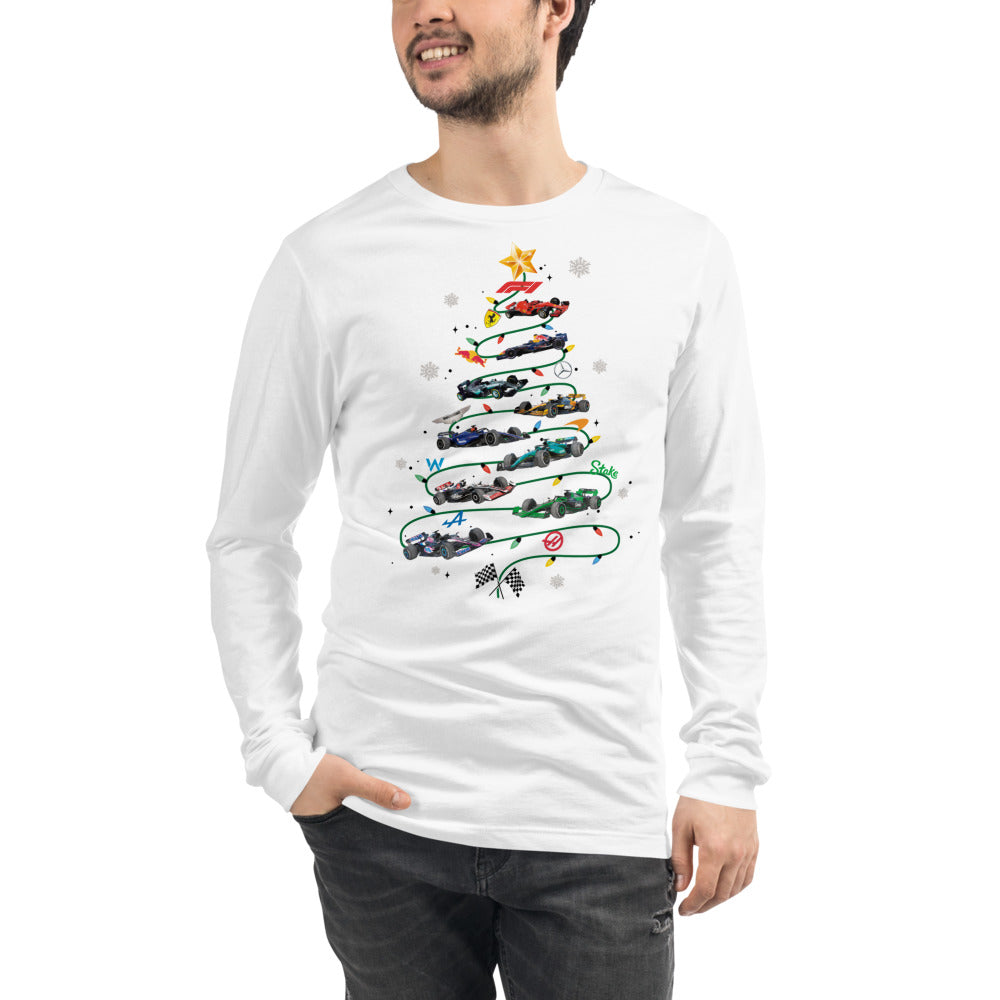 Manga Larga Navidad en Pole Position - Modelo masculino