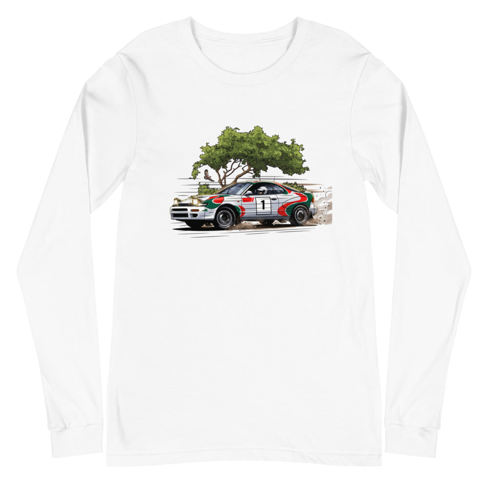 Manga Larga Rally Car Number 1 Dirt Drift - Plano