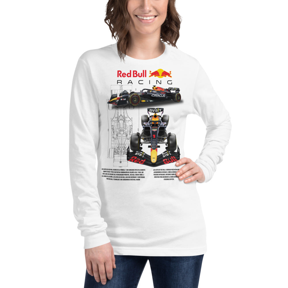 Manga Larga Red Bull Racing - Modelo femenina