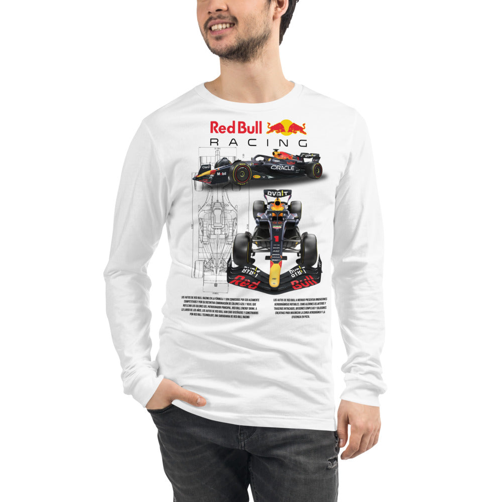 Manga Larga Red Bull Racing - Modelo masculino