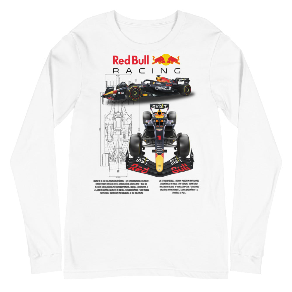 Manga Larga Red Bull Racing - Plano