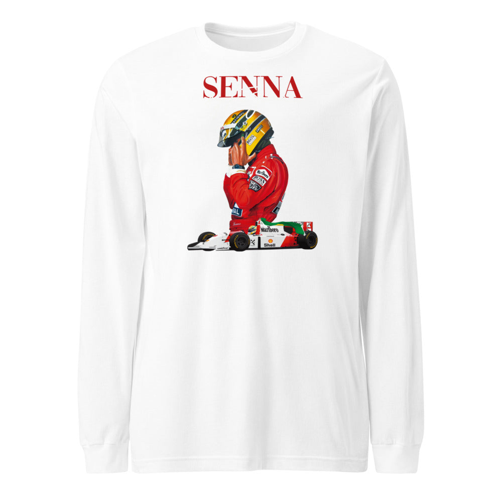 Manga Larga Senna 1988 - Frente