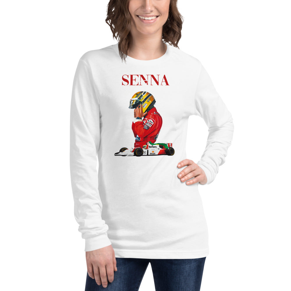 Manga Larga Senna 1988 - Modelo femenina