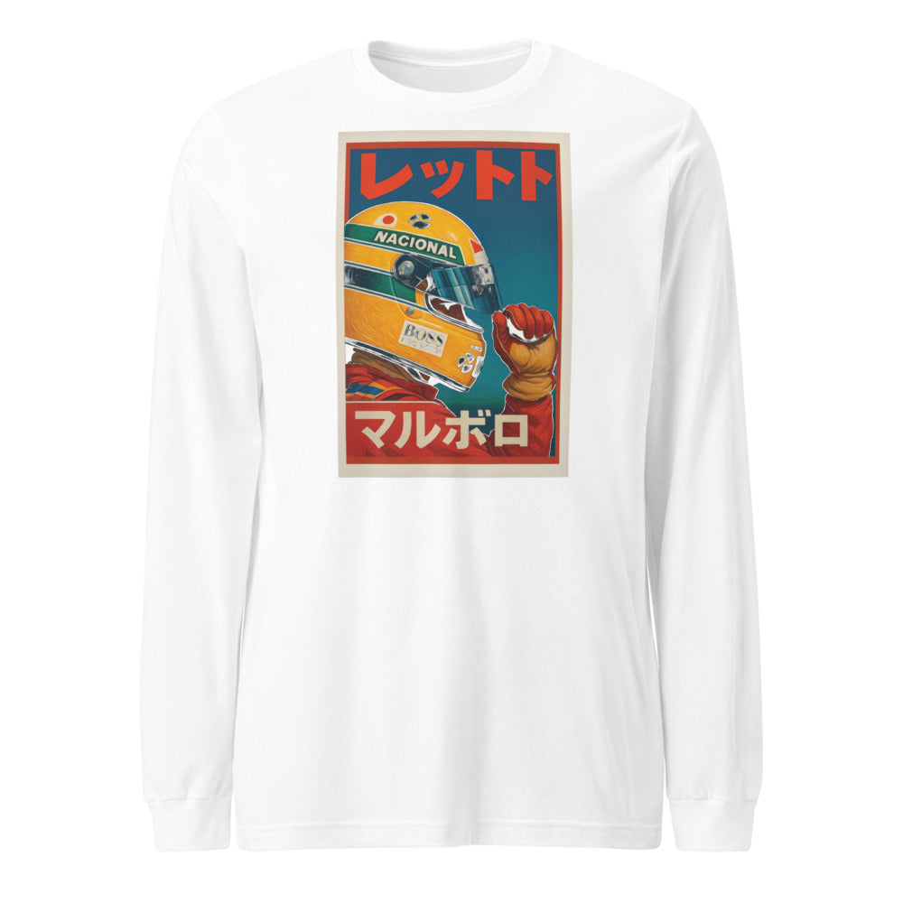 Manga Larga Senna In Japan - Frente