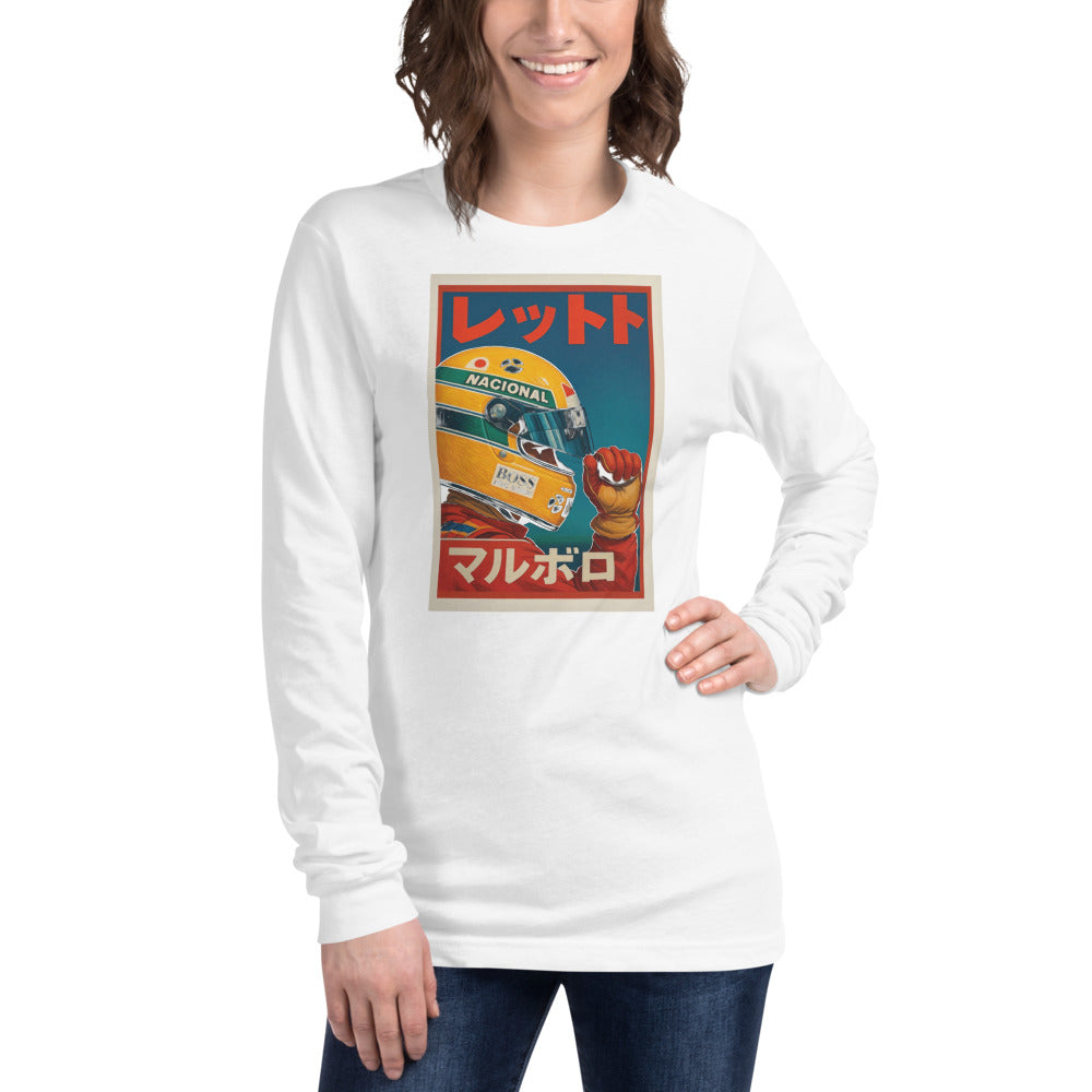 Manga Larga Senna In Japan - Modelo femenina