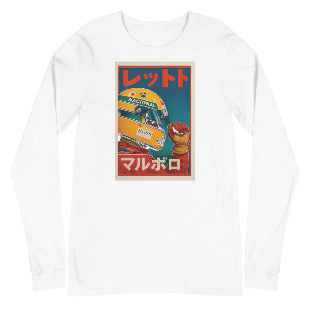 Manga Larga Senna In Japan - Plano