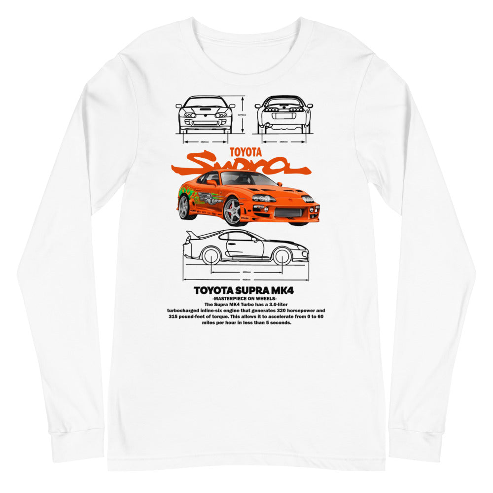 Manga Larga Toyota Supra MK4 - Plano