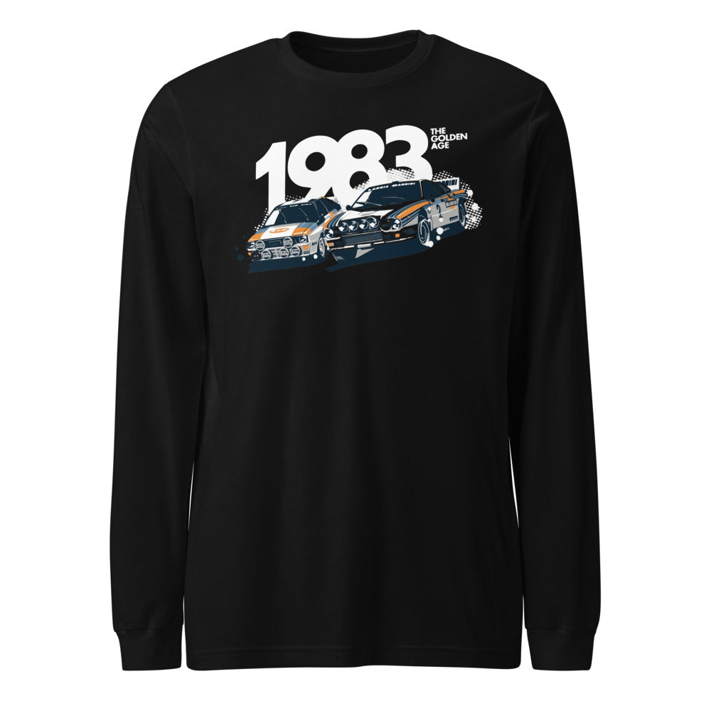 Manga Larga Audi Rally 1983 - Frente