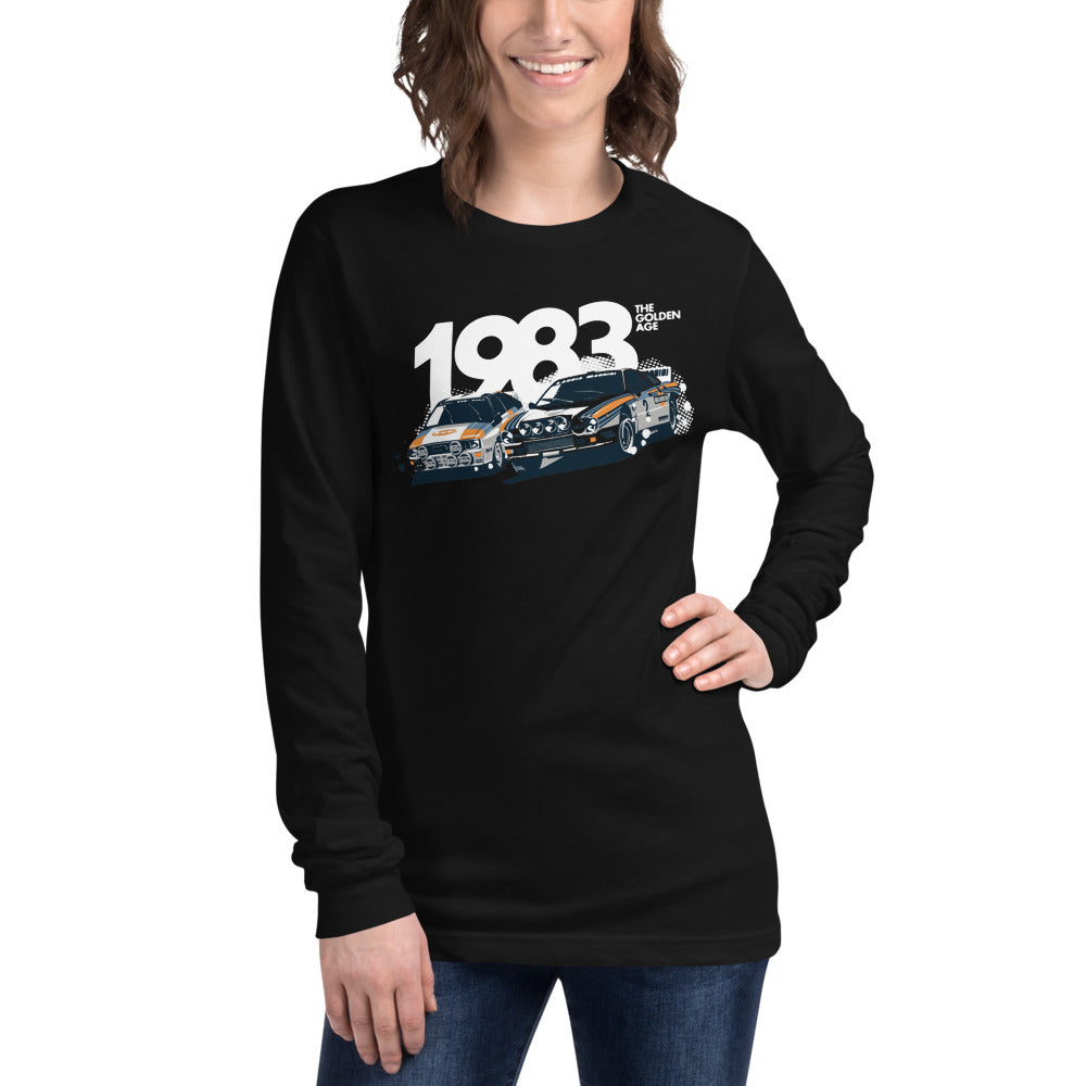 Manga Larga Audi Rally 1983 - Modelo femenina