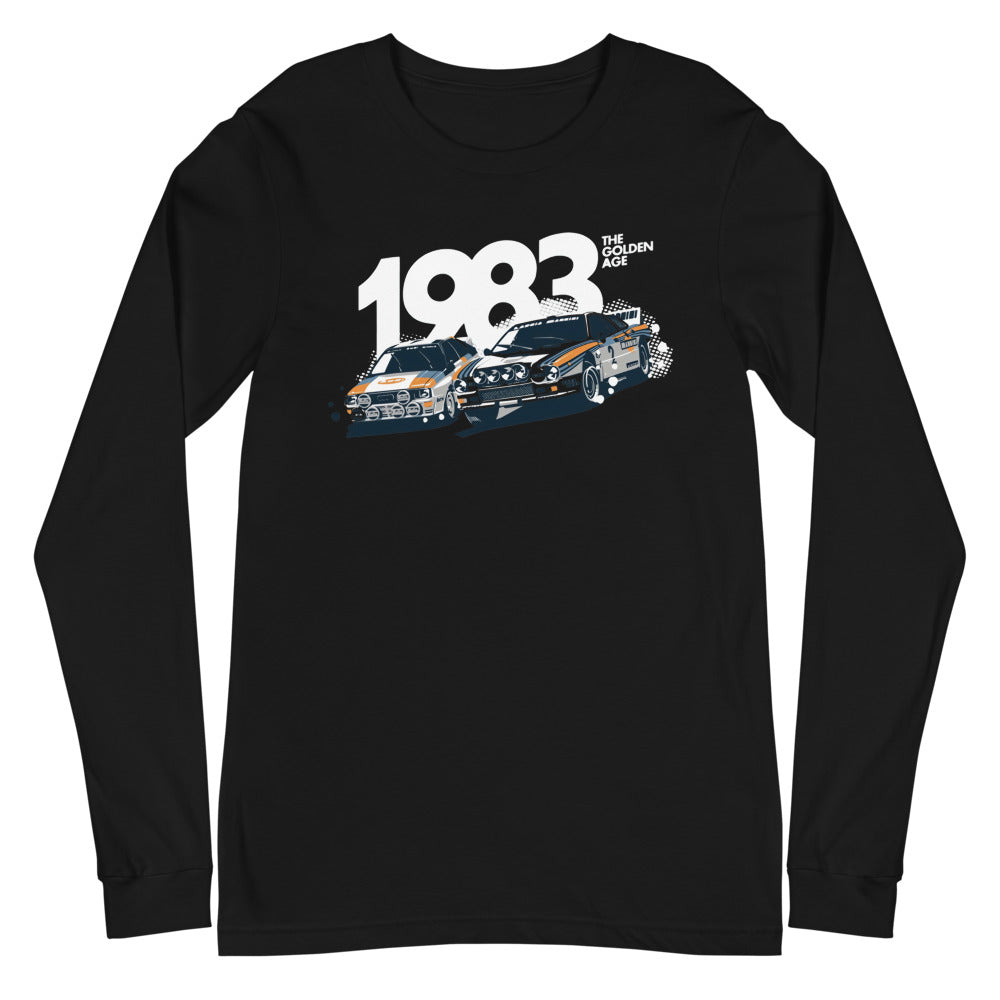Manga Larga Audi Rally 1983 - Plano