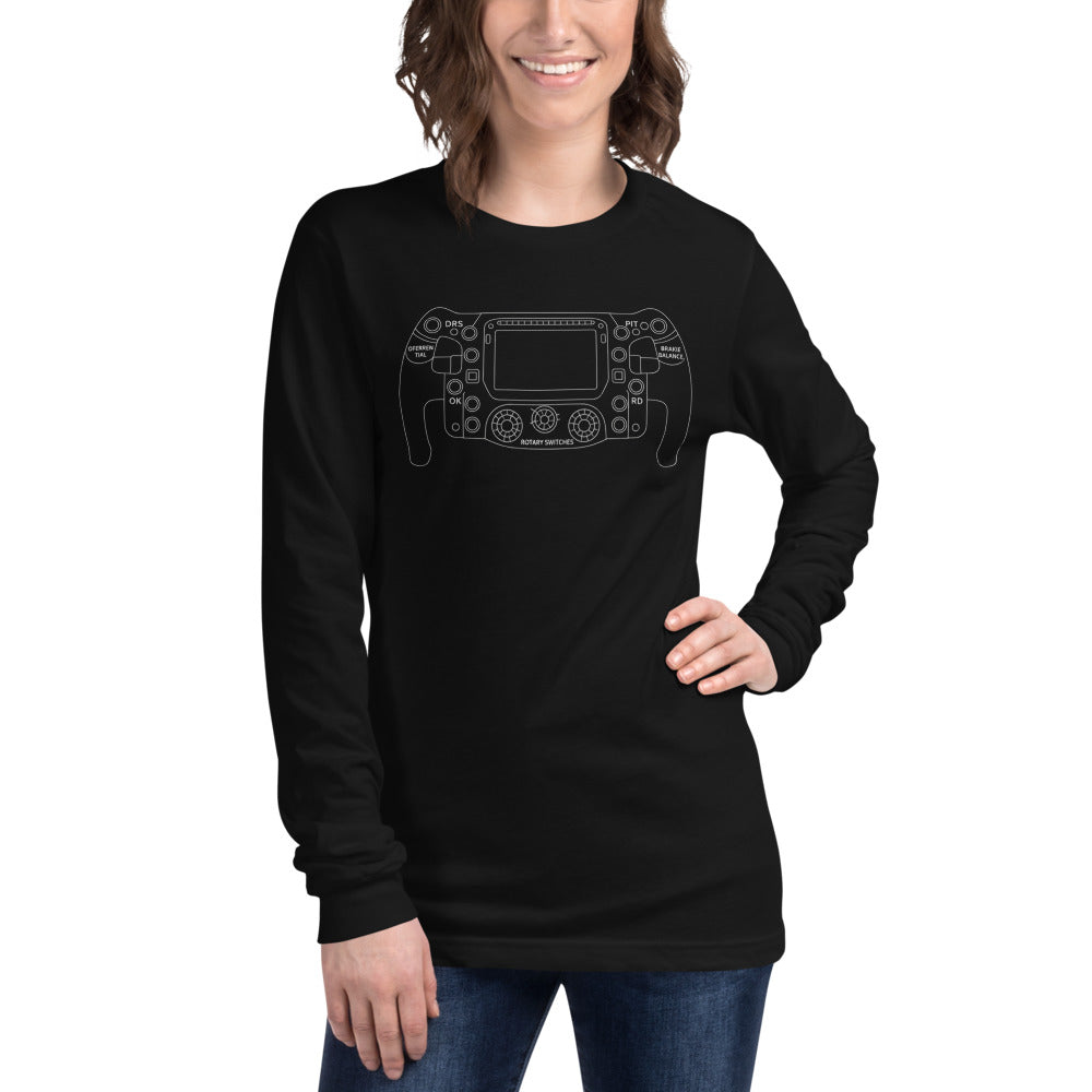Manga Larga Control F1 - Modelo femenina