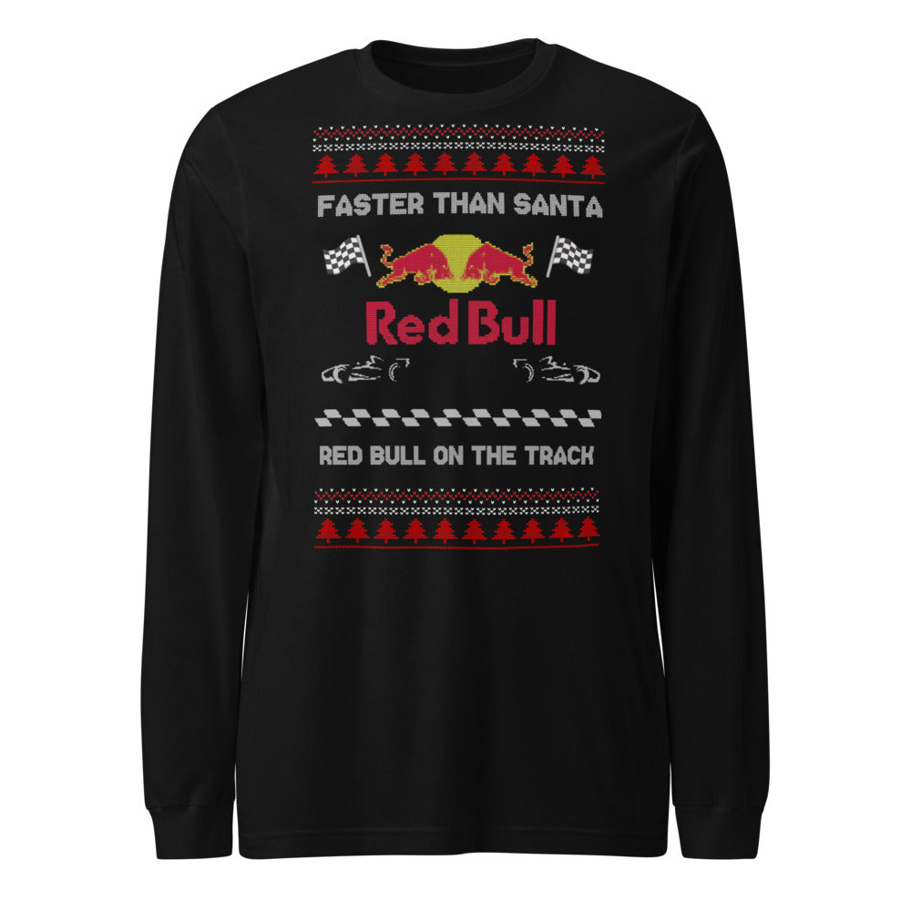 Manga Larga Faster than Santa - Frente