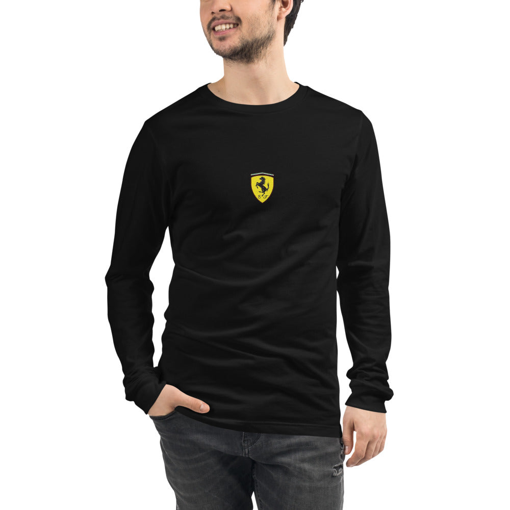 Manga Larga Ferrari 1 Team - Modelo masculino