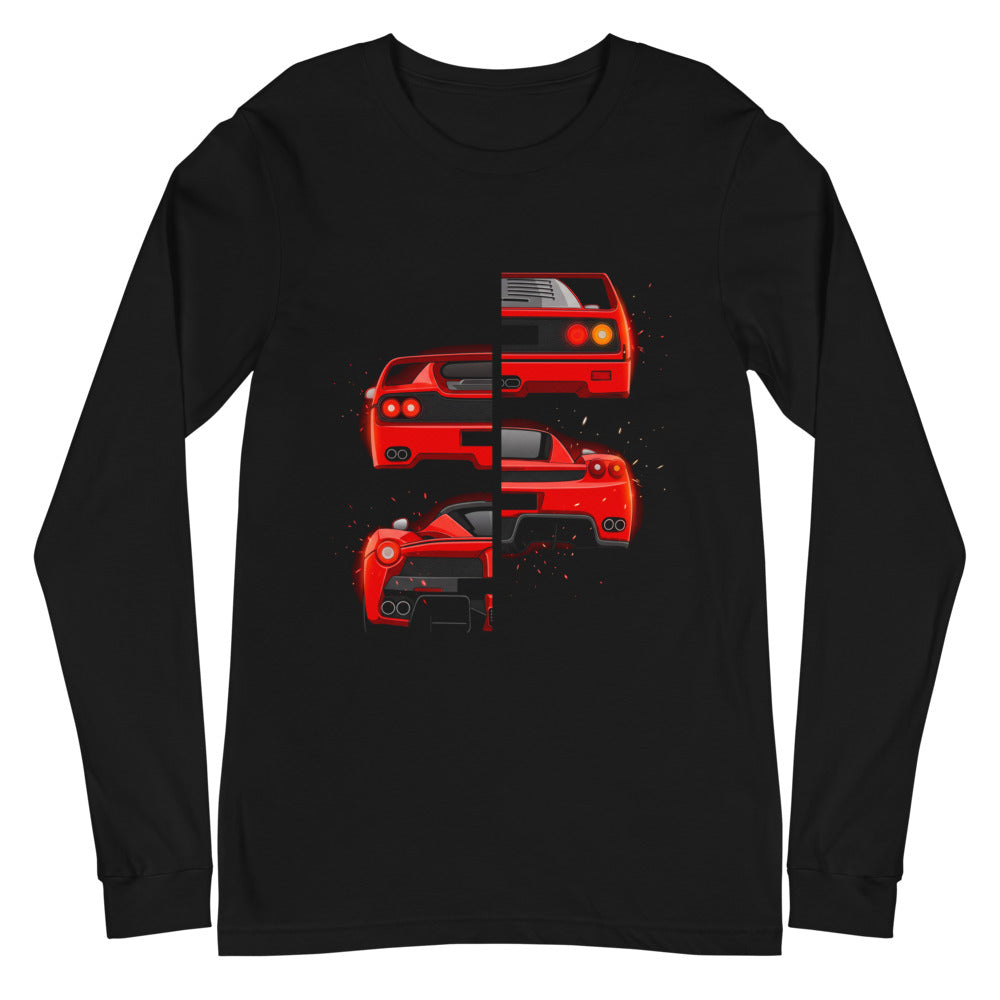 Manga Larga Ferrari F40 F50 Enzo LaFerrari Rear Split - Plano