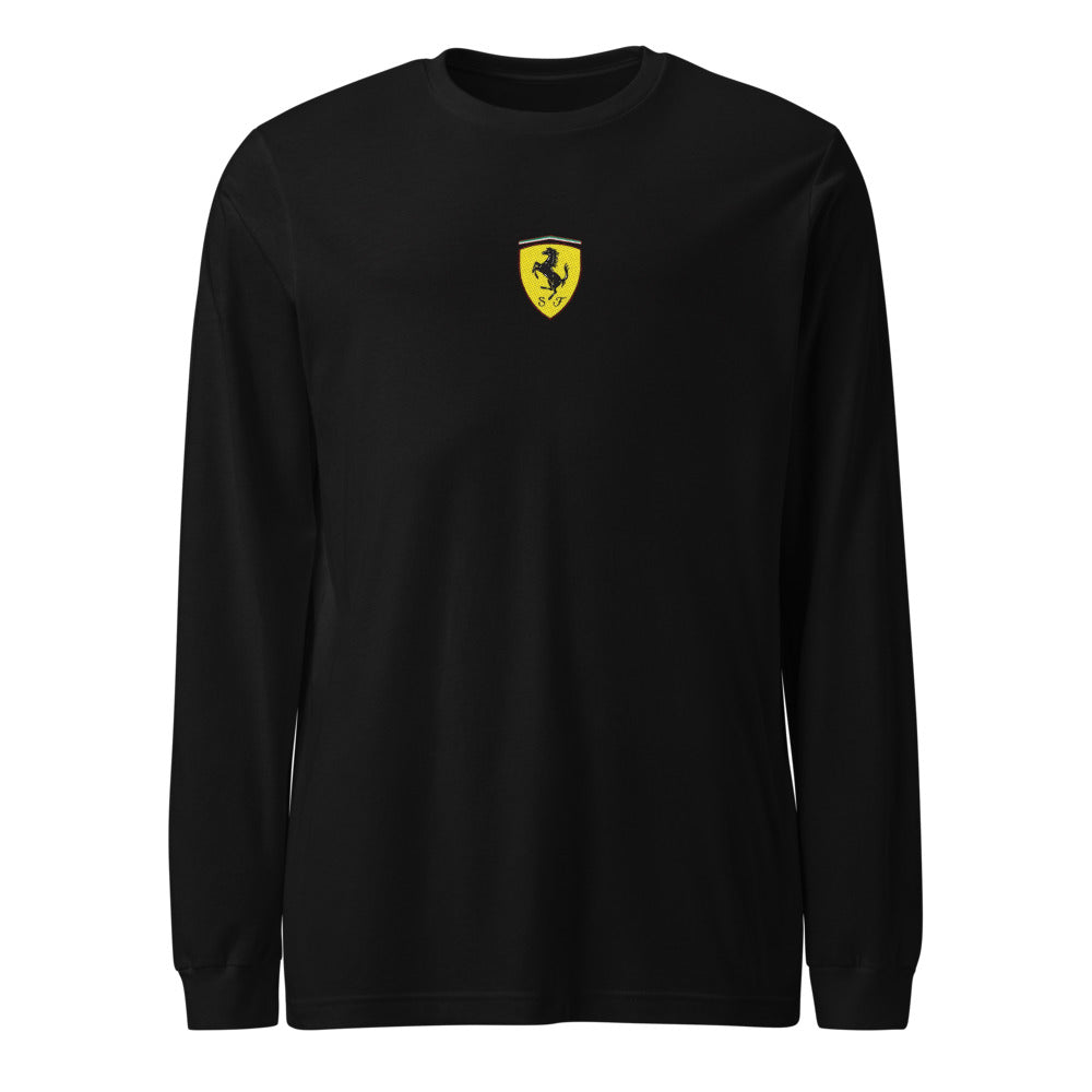 Manga Larga Ferrari Team - Frente