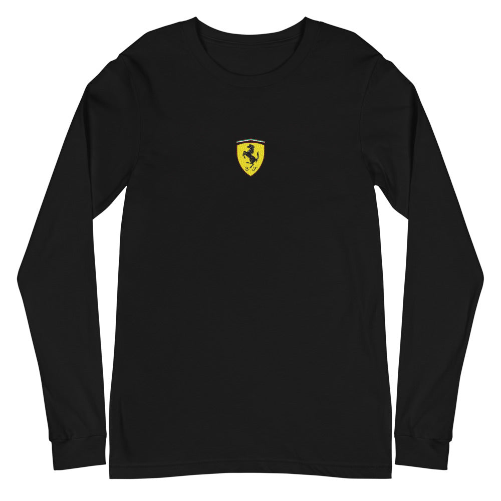 Manga Larga Ferrari Team - Plano